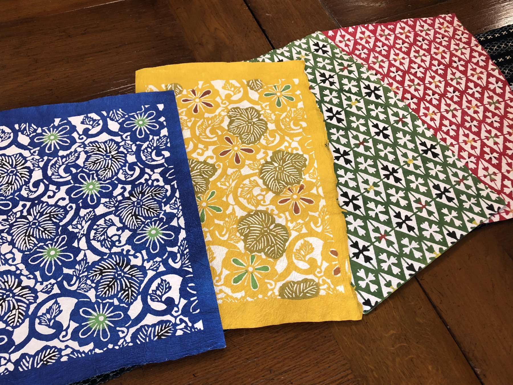 ワークショップ「八尾和紙型染め体験」 | 富山県美術館