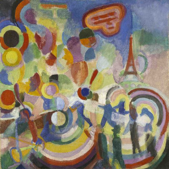 DELAUNAY, Robert / Hommage à Blériot / 1914